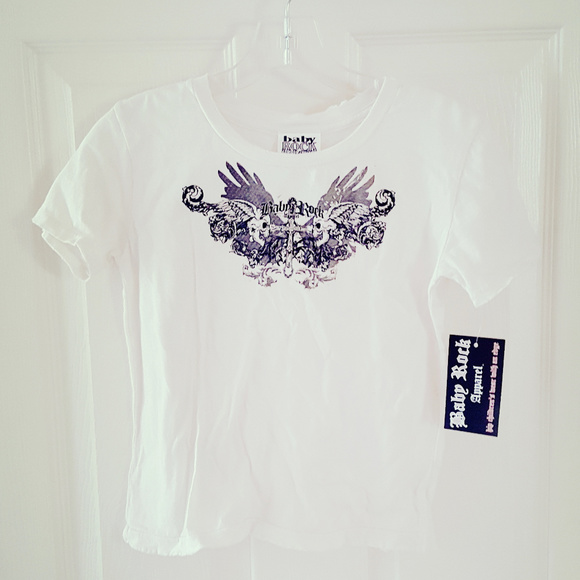 BABY ROCK Apparel Toddler Tee Shirt NWT Designer - Picture 1 of 3